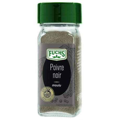 Fuchs poivre noir moulu flacon 80ml 45g