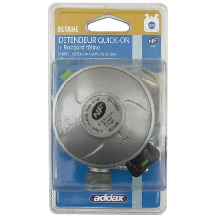 Addax détendeur clip on butane diam
