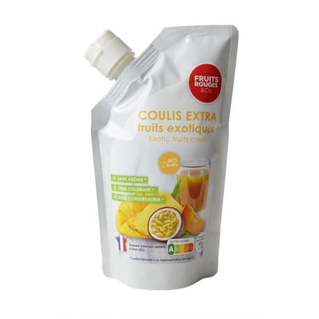 Coulis de fruits exotiques 500ml