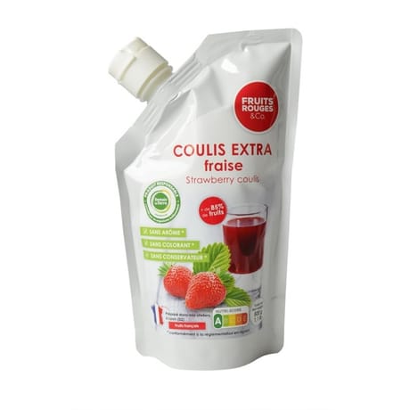 Coulis de fraise 500ml