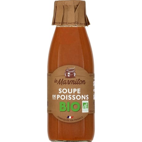 Soupe de poisson bio