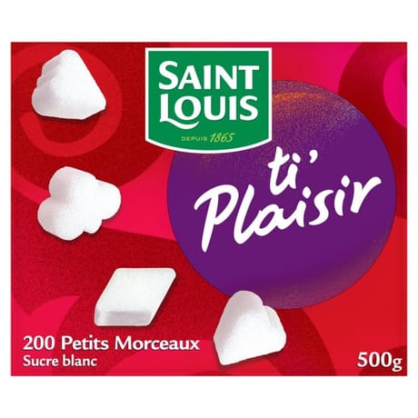 Saint louis sucre festif morceaux boîte 500g