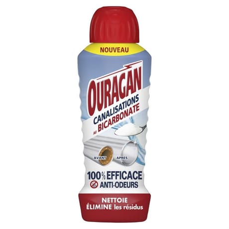 Ouragan canalisation au bicarbonate 700ml