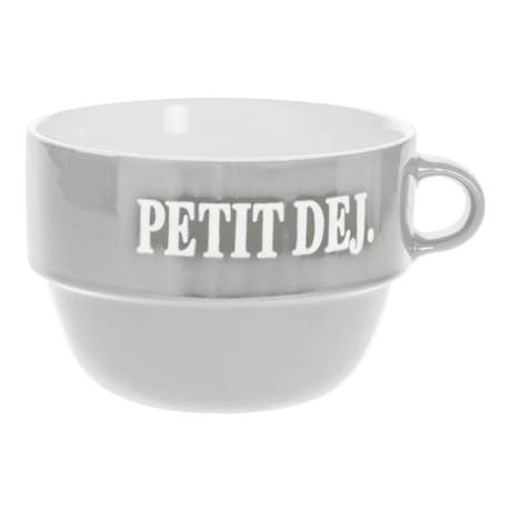 Mug empilable colorama coloris gris 62 cl