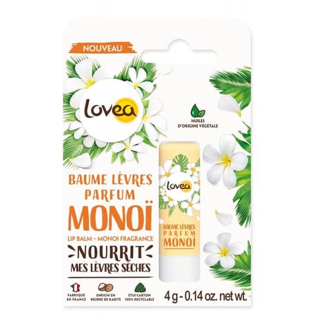Lovea baume lèvre nourrissant monoï x1