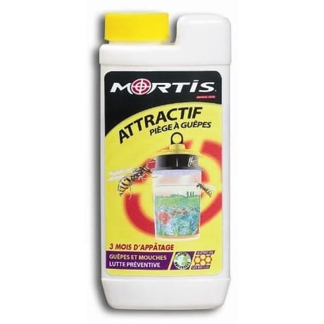 Mortis attractif guêpes flacon distributeur 375g