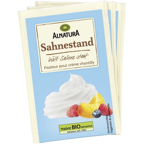 Alnatura fixateur pour crème chantilly 24g bio