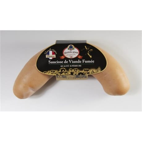 Saucisse de Viande Fumée Supérieure 300g La Maison Adam