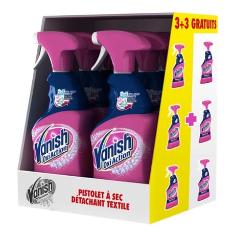 Vanish pistolet a sec 500ml 3+3 gratuits