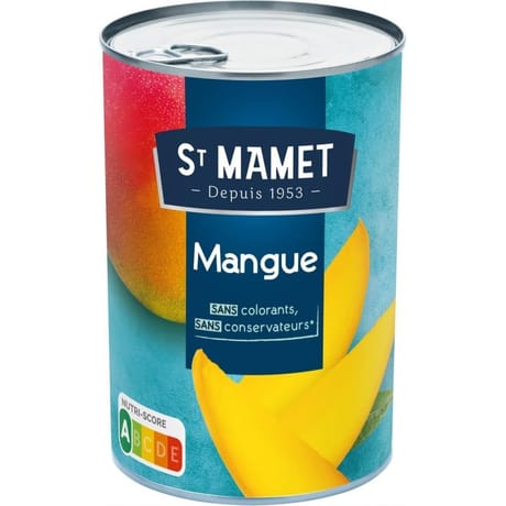 St Mamet Mangues en tranches 425g
