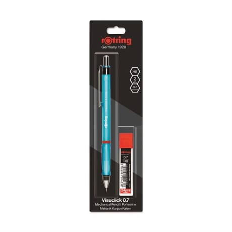 Rotring visuclick critérium 0.7mm avec mines