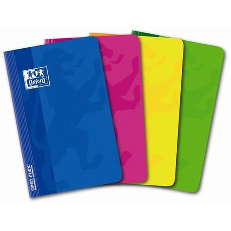 Oxford carnet openflex agrafe 90x140 96 pages 90g q5/5