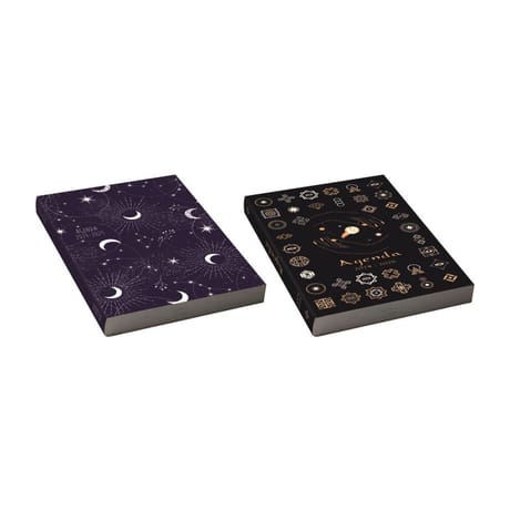 Clementina frog agenda souple deco astrologie 12x17cm