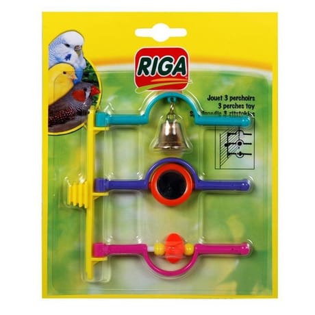 Riga jouet 3 perchoirs
