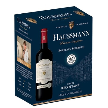Haussmann bordeaux supérieur bib 3l 13%vol
