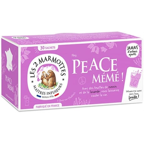 Les 2 marmottes peace mémé 33g