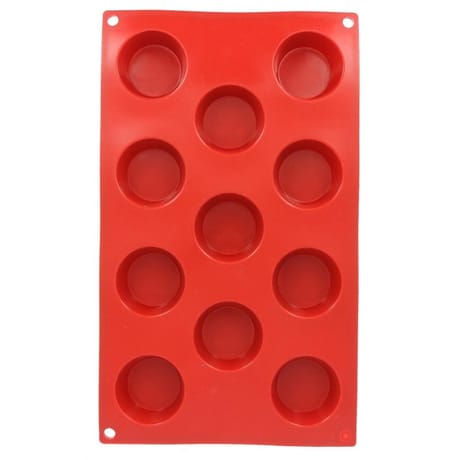 Moule 11 muffins 30.5x18x2.7cm en silicone