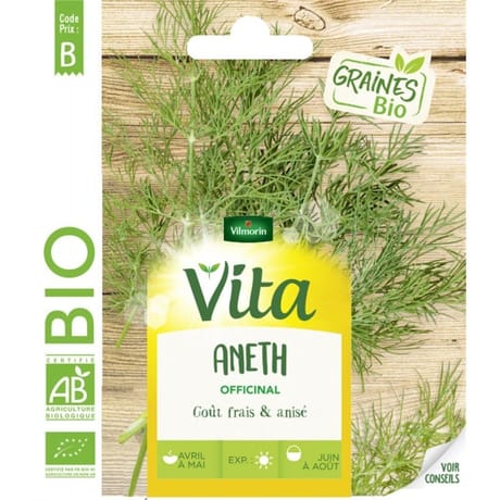 Vita Vilmorin aneth bio