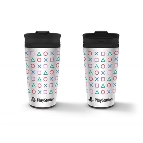 Mug de voyage metallique playstation formes de playstation