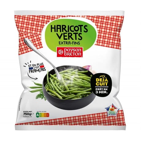 Paysan breton les haricots verts extra-fins cuits 750g
