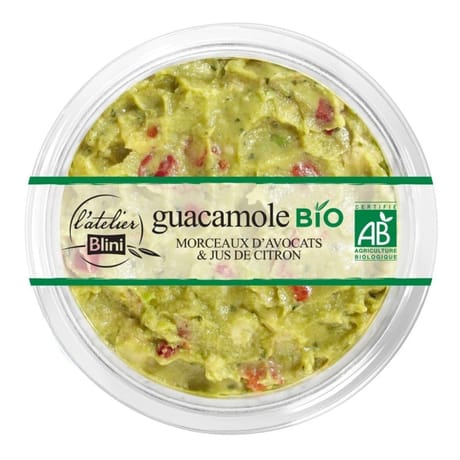 Ateler blini guacamole bio extra 160g