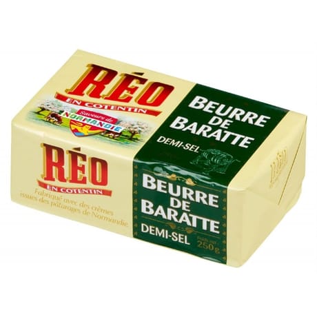 Réo beurre de baratte demi sel 250 g
