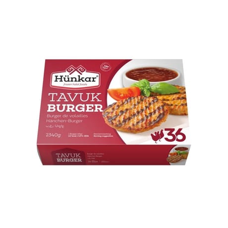 Hünkar Burger de Volailles x36 - 2340g