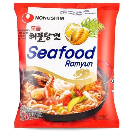 Nongshim nouilles fruit de mer 125g