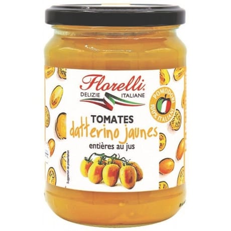 Florelli tomates datterini jaunes entières 350g