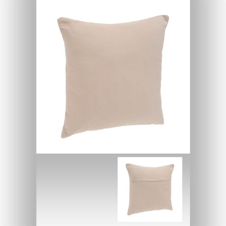 Coussin dehoussable 38x38cm lin
