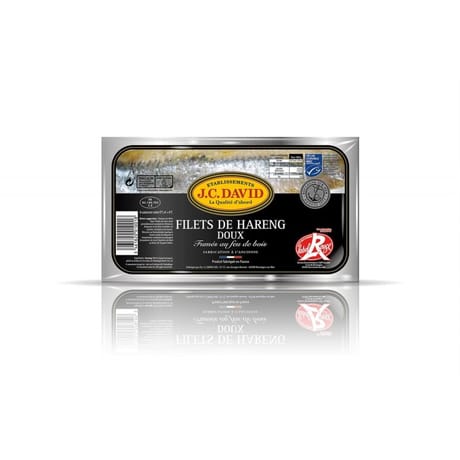 Filet de hareng doux sous vide label rouge 200g