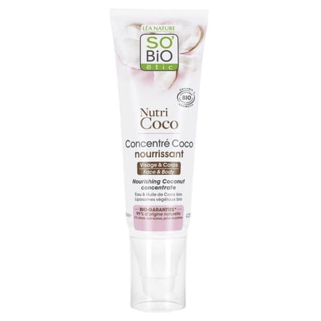 So bio concentre coco nourrissant visage & corps 125ml