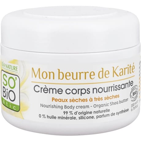So bio creme corps karite 200ml
