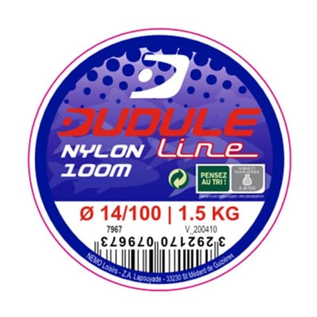 Nylon transparent 100m dudule
