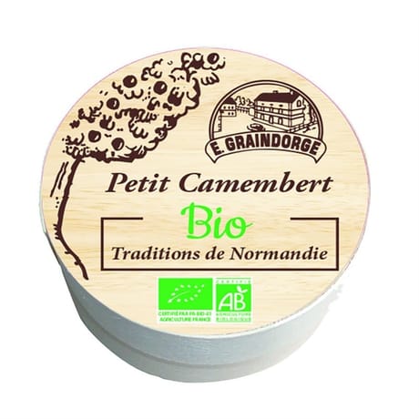 Petit camenbert bio 150g traditions de normandie