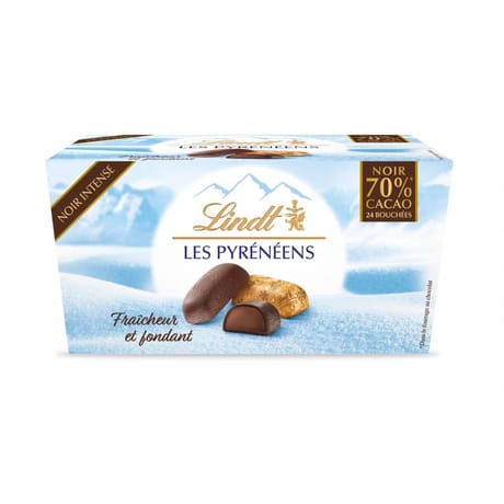 Lindt ballotin pyrénéens noir 70% 175g