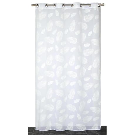 Panneau étamine impression "gomme" 140x240cm blanc