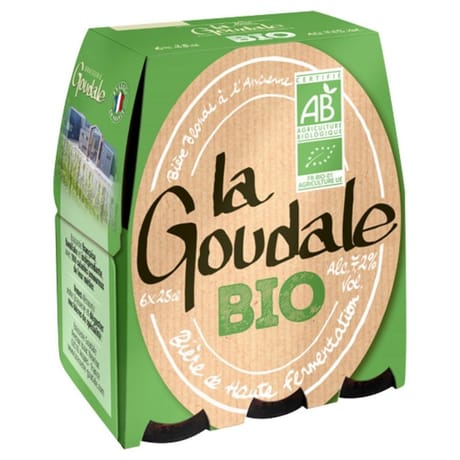 La Goudale bio 6x25cl Bière blonde Vol.7.2%