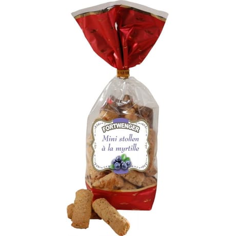Fortwenger mini stollen à la myrtille 200g