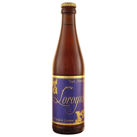 Bière "La Loroyse" triple blonde 33cl Vol. 8%