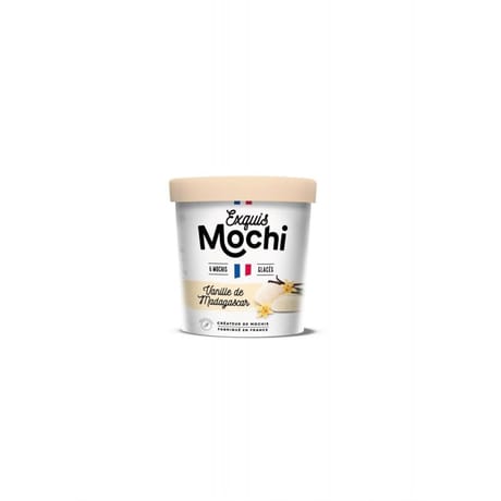 Exquis mochi 6 mochis glacés vanille de Madagascar 180g