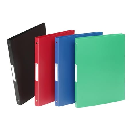 Classeur souple polypropylene a4 dos 2.5cm essentiel recycle