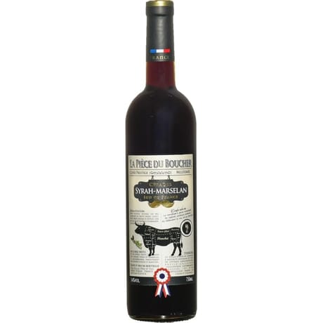 IGP d'Oc La pièce du Boucher Syrah Marselan 14% Vol.75cl
