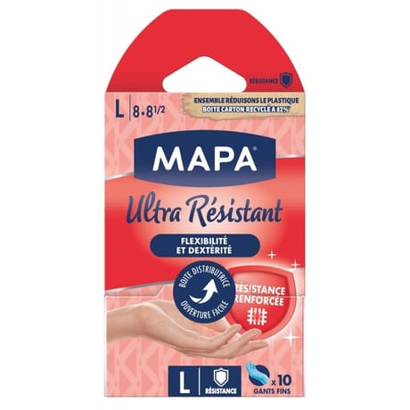 Mapa gants ultra résistant taille l x10