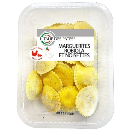 Marguerites robiola et noisettes 250g