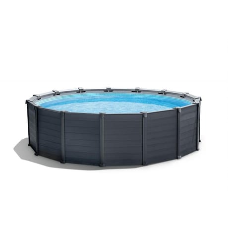 Kit piscine graphite 4m78x1m24