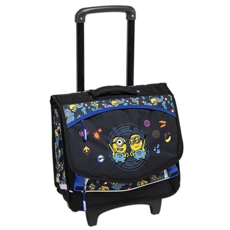 Cartable à roulettes 38cm Minions