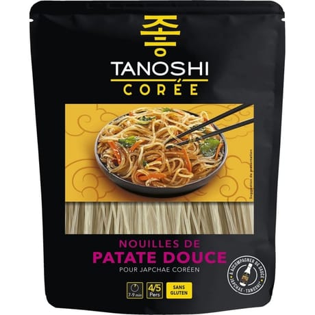 Tanoshi nouilles de patate douce 210g