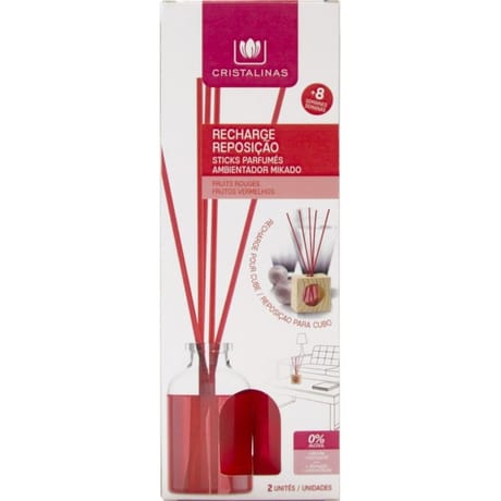 Cristalinas recharge cube bois fruits rouges 30ml x2
