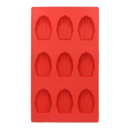 Moule en silicone 9 madeleines 28.9x17x1.6cm